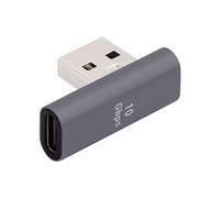 xiwai Low Profile 90 Degree Left Angled USB-C Type C Female to USB 3.0 A Male Data Adapter for Laptop Desktop (Adaptateur de données de Type C Femelle vers USB 3.0 A mâle pour Ordinateur Portable)