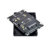 xiwai Mini adaptateur PCI-E mSATA SSD vers boîtier de disque dur SATA 2,5" pour SSD MSATA