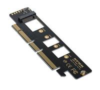 xiwai NGFF Adaptateur M.2 M-Key NVME AHCI SSD vers PCI-E 3.0 16x 4X pour SSD 110 mm 80 mm