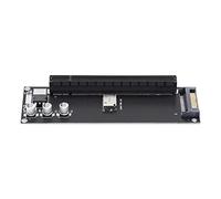 xiwai Oculink SFF-8612 SFF-8611 sur PCIE PCI-Express 16x 4X Adaptateur avec port d'alimentation SATA pour carte mère et carte graphique