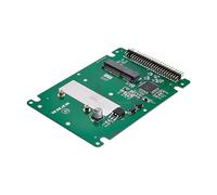 xiwai SATA SSD mSATA Mini PCI-E vers 2,5" IDE 44 broches Boîtier de disque dur pour ordinateur portable Blanc
