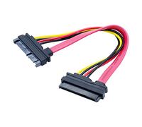 xiwai SFF-8482 SAS 29 Pin to SATA 22Pin Hard Disk Drive Raid Extension Cable with 15 Pin SATA