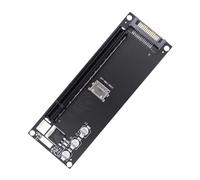 xiwai SFF-8612 SFF-8611 Oculink vers PCIE Adaptateur PCI-Express 16x 4X avec Port d'alimentation SATA pour Carte Graphique Principale