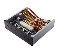 Xiwai Système de contrôle Intelligent 6 disques durs avec Interrupteur d'alimentation HDD/SSD et Baie CD-ROM 5,25 Pouces