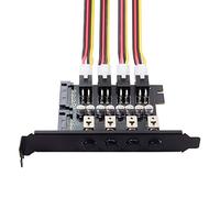 Xiwai Système intelligent de contrôle de disque dur 4 voies, Système de gestion de contrôle intelligent HDD SSD, Interrupteur d'alimentation avec support PCI