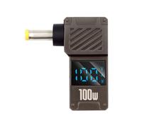 xiwai USB-C PD 65 W Ladung Typ-C-Eingang Auf DC 4,8 x 1,7 mm Hohlstecker, Smart-LED-Anzeige, 100 W Ausgang, 20 V 5 A Ladeanschluss, kompatibel mit HP Laptop