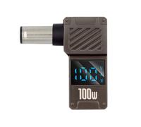 xiwai USB-C PD 65 W Ladung Typ-C-Eingang Auf DC 7,4 x 5,0 mm Hohlstecker, Smart-LED-Anzeige, 100 W Ausgang, 20 V 5 A Ladeanschluss, kompatibel mit HP Laptop