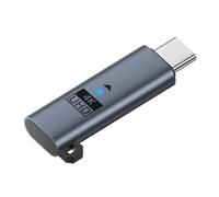 xiwai USB-C Type-C EDID DDC Émulateur d'affichage virtuel sans tête (CY) Adaptateur d'affichage virtuel USB 5.0 USB 4.0 4K à 60 Hz Compatible avec Thunderbolt 3/4/5 Bleu