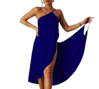 XIWCAFC Robe de Plage Femme Cache-Maillots et Sarongs de Bain Pareo Plage Grande Taille V Serviette Bikini Cover Up avec Bretelles la Plage Ou La Piscine