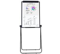 XIWODE - Tableau Blanc Magnétique Mobile avec Support en U Renforcé - Surface Effaçable à Sec Lisse 90x60 cm - Idéal pour Bureau, Réunions, Maison ou École(Tablette d’écriture mobile)