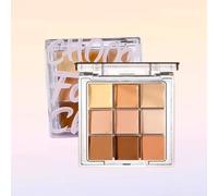 xixi - 9 Colors Concealer Palette - Brown #2 Flawless Adjustment
