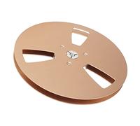 Xixian 1/4 7 Pouces de Ruban Vide Reel Roule D'alliage en Aluminium Plaque Vide, Universelle pour le Ruban à Bobine à Bobine, adapté avec un Vent Résistant (Or)