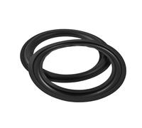 Xixian 2 Pcs 8 Pouces de Haut-Parleur de Réparation de Réparation Edge en Caoutchouc avec Un Bel Effet, Bon Remplacement pour, Haut-parleurs Hivi, Matériau Robuste avec Diamètre