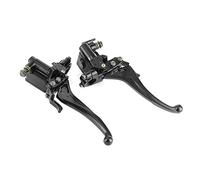 Xixian 22mm Maître-cylindre et Pompe D'Embrayage Hydraulique pour VTT Moto | Construction en acier inoxydable, vélos universels VTT, kit d\'assemblage de levier gauche droite