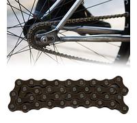Xixian 410 Acier Chaîne de Vélo Haute Rigidité Forte Résistance aux Chocs | Construction en acier robuste, performances stables pour le cyclisme, modèles de cycle standard, conception antirouille