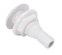 Xixian ABS Orifice de Vidange de Cale pour Accessoire Fond Yacht Bateau | Construction en plastique robuste, idéale pour les puits mobiles, les ports d\'échappement des pompes de cale, s\'adapte à