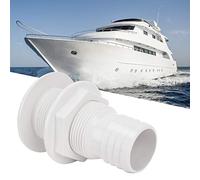 Xixian ABS Orifice de Vidange de Cale pour Accessoire Fond Yacht Bateau | Construction en plastique robuste, idéale pour les puits mobiles, les ports d\'échappement des pompes de cale, s\'adapte à