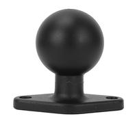 Xixian Base de Montage à Bille de 1,5 Pouces pour Supports RAM - Plaque Ronde en Aluminium anodisé avec Bras à Double Douille Taille C