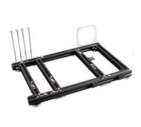 Xixian Boîtier Open Frame en Aluminium M-ATX pour Plateforme de Test | Structure robuste en alliage 20x20, idéale pour l\'assemblage DIY, la dissipation thermique, convient aux alimentations ATX