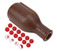 Xixian Bouteille Shaker de Billard avec 16 Boules de Comptage Numérotées