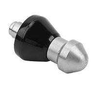 Xixian Buse de Curage de Canalisation Haute Pression pour Nettoyage | Construction en acier inoxydable, conduites d\'eau générales, sortie de vidange 1/4 po, connexion rapide, outil efficace