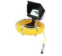 Xixian Caméra D'Inspection de Tuyaux de 5 Pouces avec Câble 20 M pour | Tâches d\'enquête vidéo sur endoscope étanche, sonde en acier inoxydable, drains, CVC et canalisations industrielles