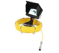 Xixian Caméra D'Inspection de Tuyaux de 5 Pouces avec Câble 20 M pour | Tâches d\'enquête vidéo sur endoscope étanche, sonde en acier inoxydable, drains, CVC et canalisations industrielles