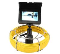 Xixian Caméra D'Inspection de Tuyaux de 5 Pouces avec Câble 20 M pour | Tâches d\'enquête vidéo sur endoscope étanche, sonde en acier inoxydable, drains, CVC et canalisations industrielles