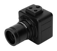 Xixian Caméra Microscope USB 5MP avec Adaptateur C-Mount pour Imagerie | Capteur CMOS HD, vidéo en temps réel sur moniteur VGA, laboratoires de microélectronique, de réparation de bijoux et