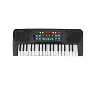 Xixian Clavier électronique à 37 Touches pour Enfants - Jouet Musical Portable avec Microphone, alimenté par Batterie