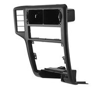 Xixian Console Centrale Ventilation Trim pour Mk2 1998-2002 Noir ABS | Matériau ABS de qualité supérieure, finition noire, convient à Cordoba, II, direct OE 6N1858071A, installation facile