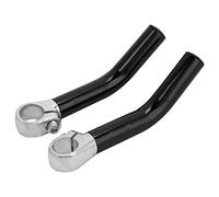 Xixian Couleur Légère, Forte et Robuste, Vive, Facile à Monter sur un Vélo 1 Paire en Aluminium Alliage de VTT Road Bicycle Bicyle, pour le Guidon de 22,2 Mm avec des Vis Doit être (Noir)