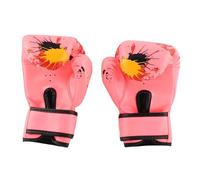 Xixian de Boxe pour Enfants, Mitaines D'entraînement de Frappe Robustes et Robustes avec Trous D'aération, Adaptés aux Enfants de 2 à 11 Ans, à Porter et à Enlever (Rose)