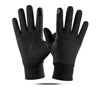 Xixian d'hiver Imperméables Touchs N, Chauds, Isolés Thermiquement, Antidérapants, Doigt Complet pour Le Cyclisme, la Randonnée, l'alpinisme, la Course à Pied, Conduite, pour Hommes et Femmes (XL)