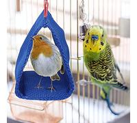 Xixian Hamac Nid d'été en pour Hamsters, Perroquets et Petits Animaux - Bleu (Bleu)