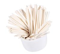 Xixian Idéal pour Fabriquer des Gâteaux, des Sucettes ou Toute Autre Confiserie que Vous Choisissez, 100pcs Sticks Making, Idéal pour les Arts et L'artisanat, un Aide pour les (Blanc)