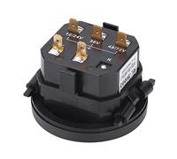 Xixian Indicateur de Batterie LED, Moniteur de Compteur de Niveau de la Jauge de Batterie pour Voiture de 12V / 24V, 36V, 48V / 72V avec Avertissement Flash LED, Rappel de Mémoire,