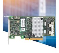 Xixian LSI 9267-8i Carte 512MB Cache PCIe 2.0 8 Ports SAS Contrôleur | Puce LSISAS2208 double cœur, châssis 2U, prend en charge 0/1/5/6/10/50 avec un débit de 6 Gbit/s par port pour les serveurs