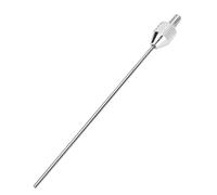 Xixian M2.5 Tungsten Steel Dial Gauge Indicator Needle Point for | Pointe plate, filetage universel M2.5, tige en acier tungstène, convient aux indicateurs à cadran industriels, accessoire