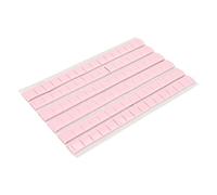Xixian Mastic Collant Amovible pour le Nail Art, Argile Adhésive Réutilisable pour Affiches, Mastic à Forte Tenue les Décorations, Kit d'outils de Manucure sans Résidus (Rose)