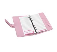 Xixian Mini Planificateur de Budget, Système D'enveloppe de Trésorerie Compact pour la Gestion Financière en Déplacement (Rosé brillant)