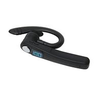 Xixian Oreillette sans Fil V5.2 à Une Seule Oreille avec Micro, Affichage LED, Longue Durée de Vie de la Batterie pour Les Appels Professionnels au Bureau (Batterie Unique X7 Carton en boîte)