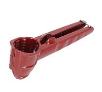 Xixian Outil de Sheller Casse-Noisette, Ouvreur de Noix de Noix de Tasse Rouge en Aluminium en Aluminium pour Les Noix de Noix, Graines de Melon, avec des Rangées de Crêtes pour Une
