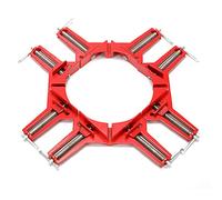 Xixian Pince à Angle Droit de 90 Degrés, Outil de Fixation d'Angle en Alliage d'aluminium pour le Travail du Bois, Cadre Photo, Assemblage 'aquarium à Monter Soi-même, 4 Paquets