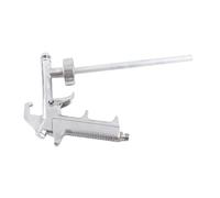 Xixian Pistolet de Pulvérisation de sous-Couche d'air, Armure Châssis en Alliage d'aluminium, Outil Pneumatique Antirouille pour Voitures, Camions, Meubles, Navires, Argent Poli