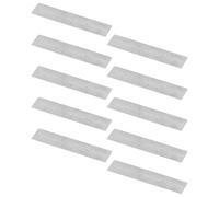 Xixian Plaque de Soupape de Cylindre de 51 Mm, Accessoires de Pompe Rectangulaire de Compresseur D'air de 10pcs pour le Cylindre de 51 Mm, Facile à Installer et à Démonter avec un