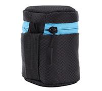 Xixian Pochette d'objectif d'appareil Photo en Néoprène, étui de Protection étanche avec Crochet en Métal pour DSLR Micro, Stockage 'Objectif Unique, équipement de Voyage Plein Air (S)