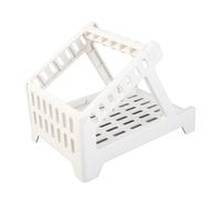 Xixian Porte-étiquette pour Imprimantes Thermiques - Prend en Charge les étiquettes en Rouleau et Accordéon, Support de Bureau Blanc