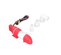 Xixian Profil Bas, Pompe à Cale Automatique 1100gph / 4160lph électrique, Rotation DC12v 360 ° en Acier Inoxydable pour les Bateaux, 5 Lames de Rouleaux pour un Débit élevé, une Faible