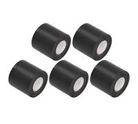 Xixian Ruban D'enveloppe de Tube Résistant à L'huile, Tapes de Protection des Tuyaux de 5pcs Largeur de 6 Cm, PVC, Ignifuge, Anti-âge, Non Toxique, Inoffensif et écologique pour (Noir)
